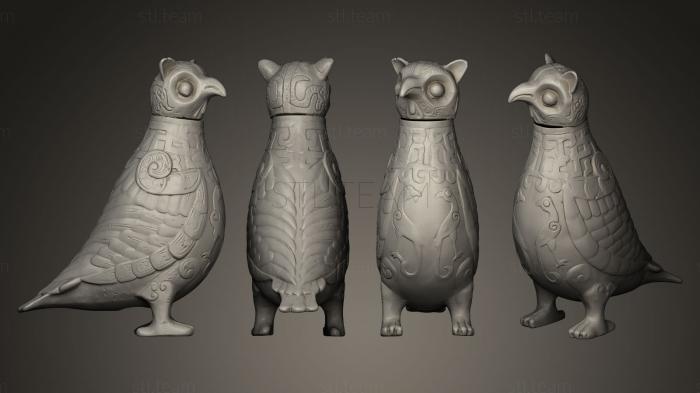 3D model ning on Night Owl (STL)